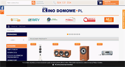 Desktop Screenshot of kino-domowe.pl